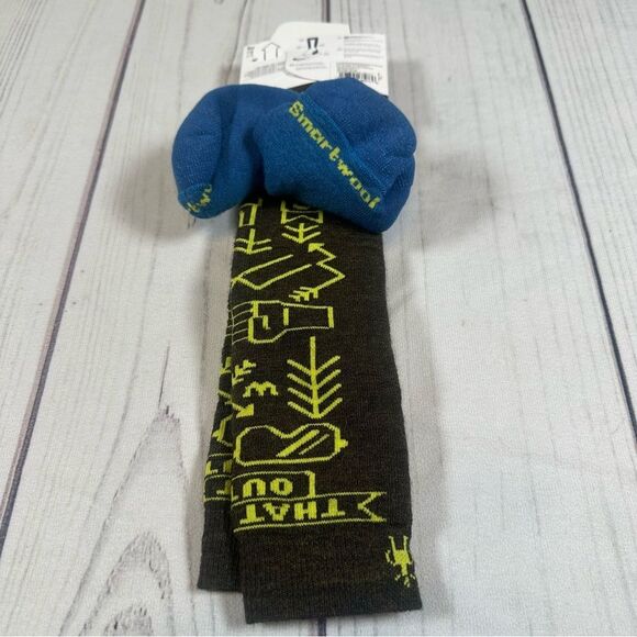 NWT! Smartwool PhD Snow Ski Merino Wool Over the Calf Socks Unisex Sz Large - Picture 4 of 5